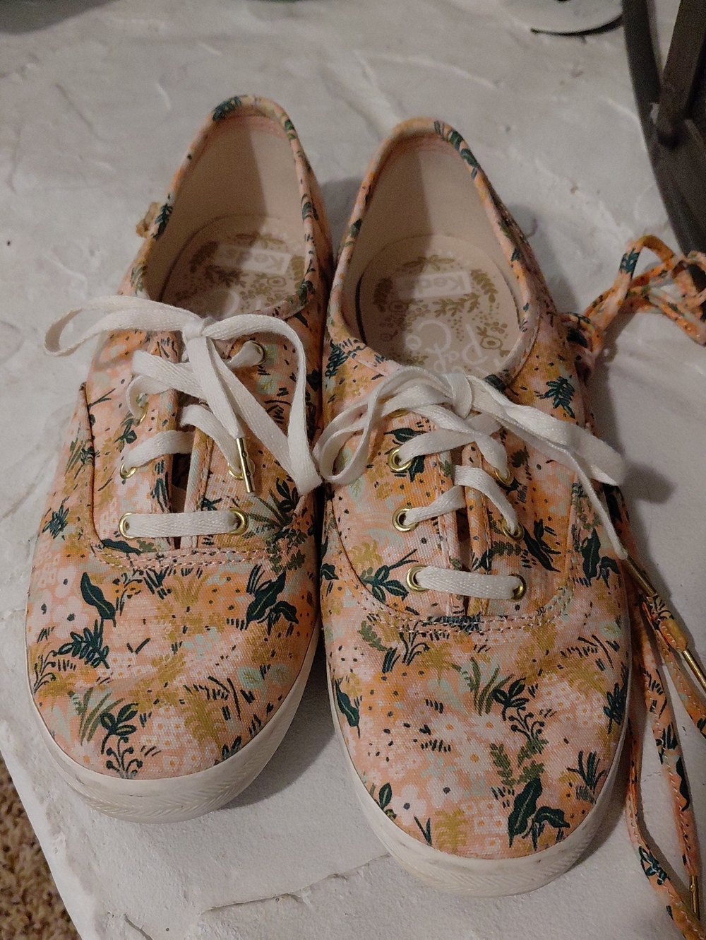 Keds/Rifle Paper Company  Lace Up Sneakers